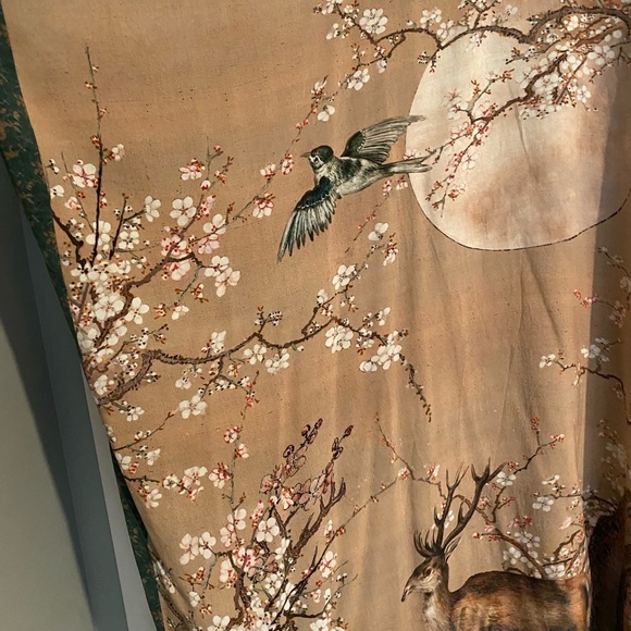 Market Of Stars Fable Bohemian Goddess Midi Kimono Brown - Picture 8 of 8